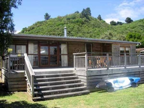 Lakeside View of House
