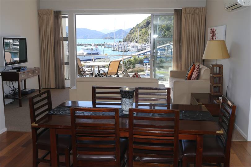 Dining area with view