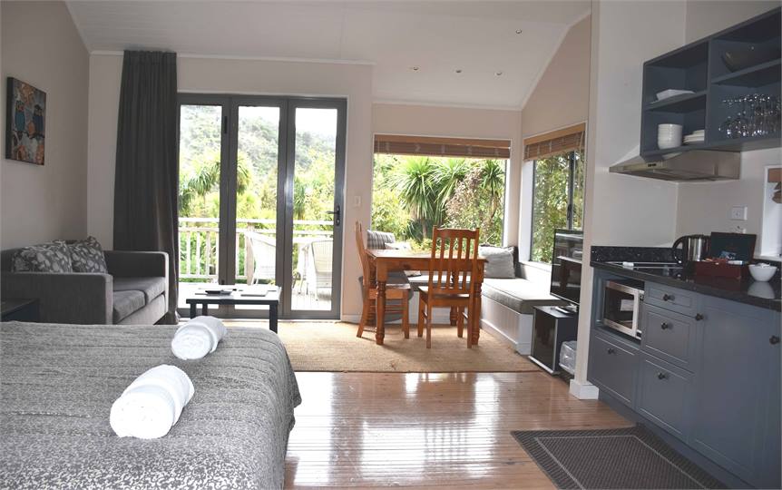 Large Living Area with Kitchen