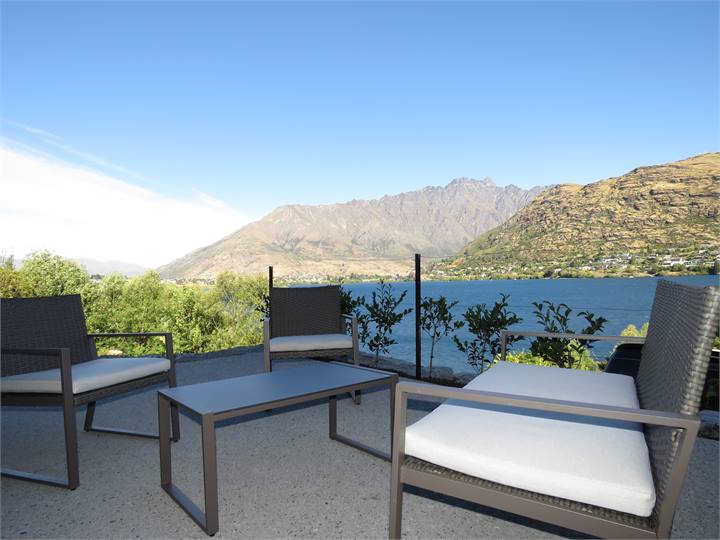 Sit outside and enjoy the breathtaking view