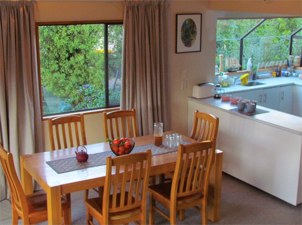 Dining area from stairs