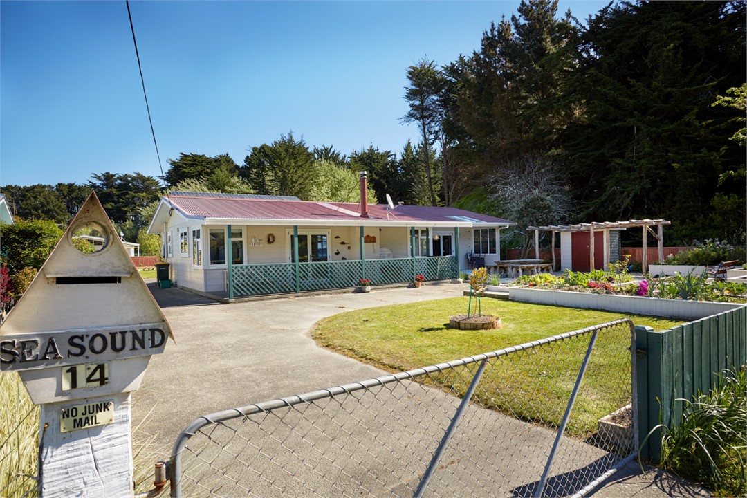 Last house in street, adjacent to forest.