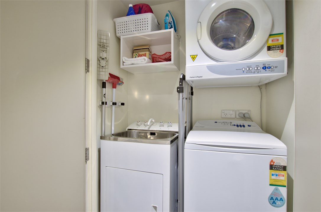 Laundry facilities.