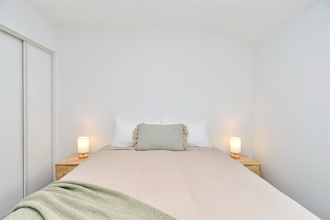 Bedroom 2 has a Queen bed