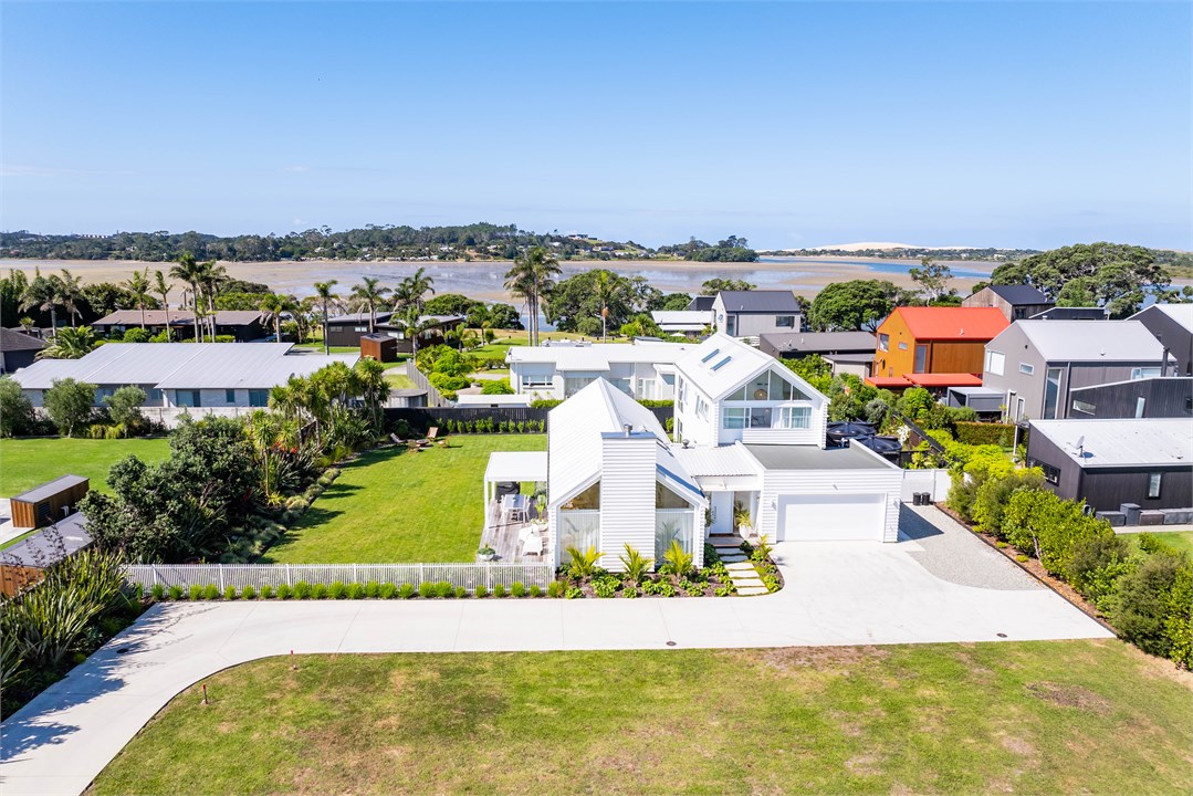 Ariel view to estuary