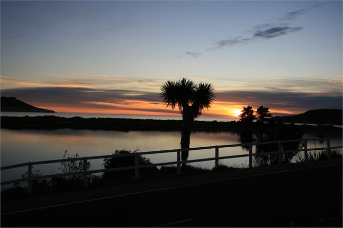 Sunrise from the veranda