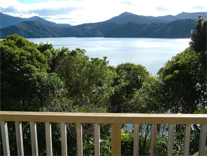 The view from the deck