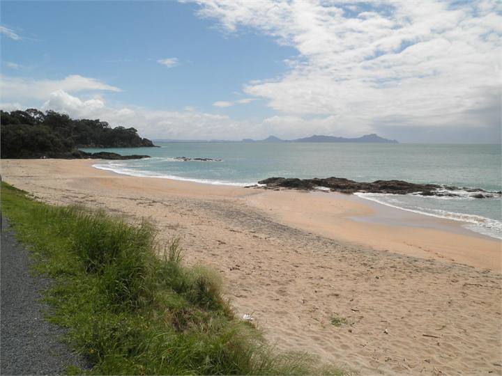 Photo taken just over the road from the bach