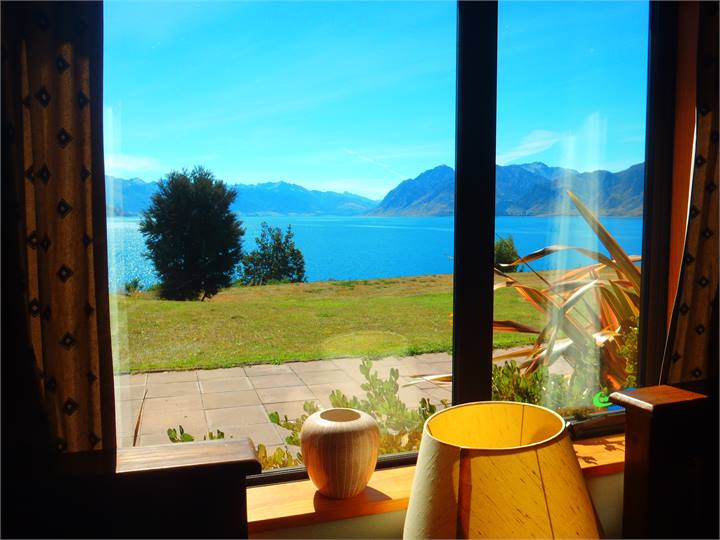3 Bedrooms have views over Lake Hawea