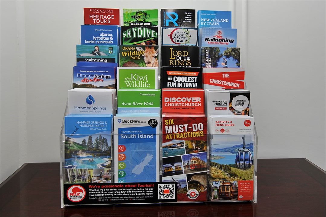Tourist attractions brochures