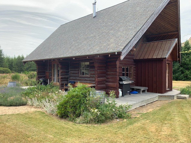 Classic cabin exterior