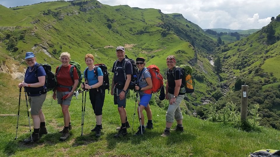 Walking with friends