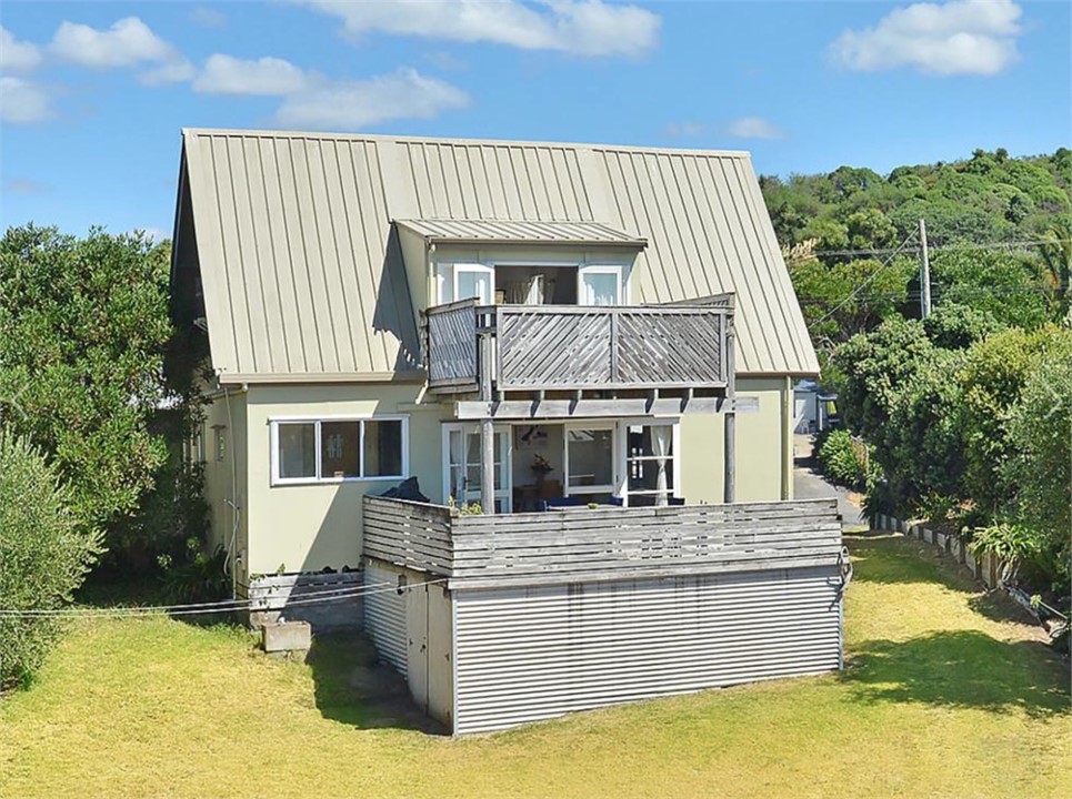 Beach facing side of the house