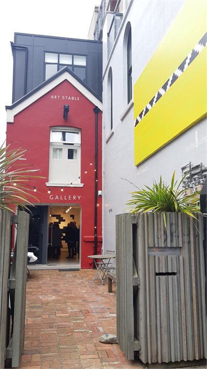 The Art Stable from the street