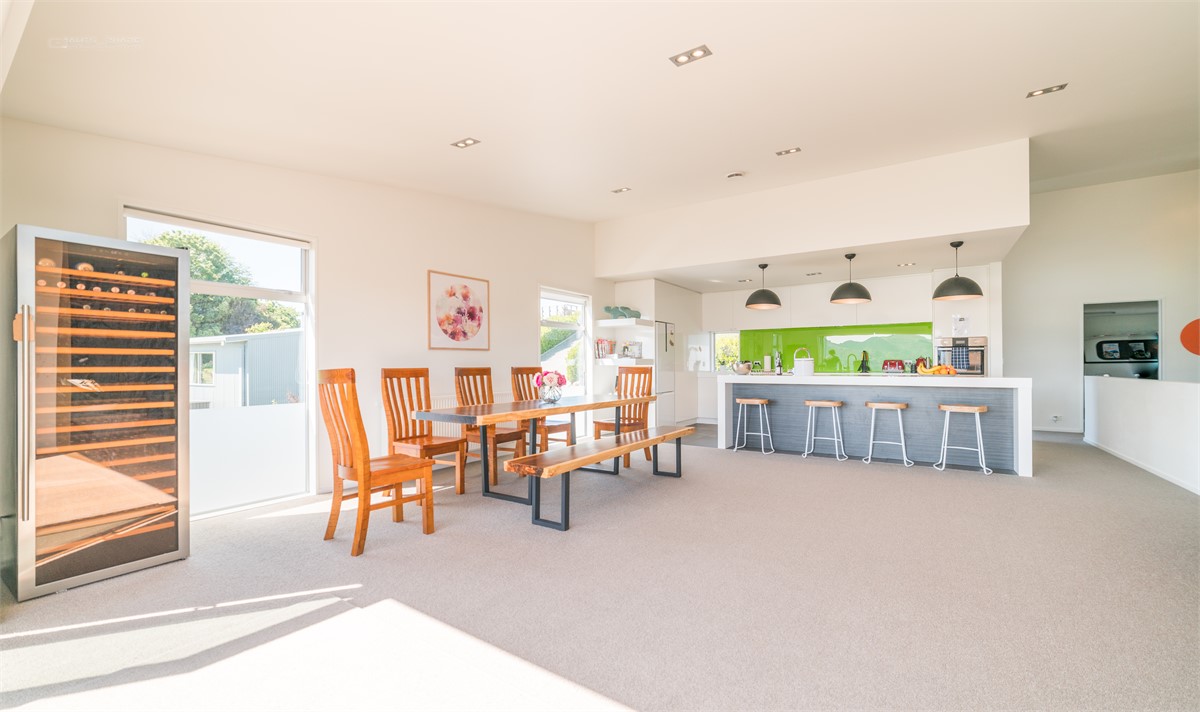 Full kitchen with the best views