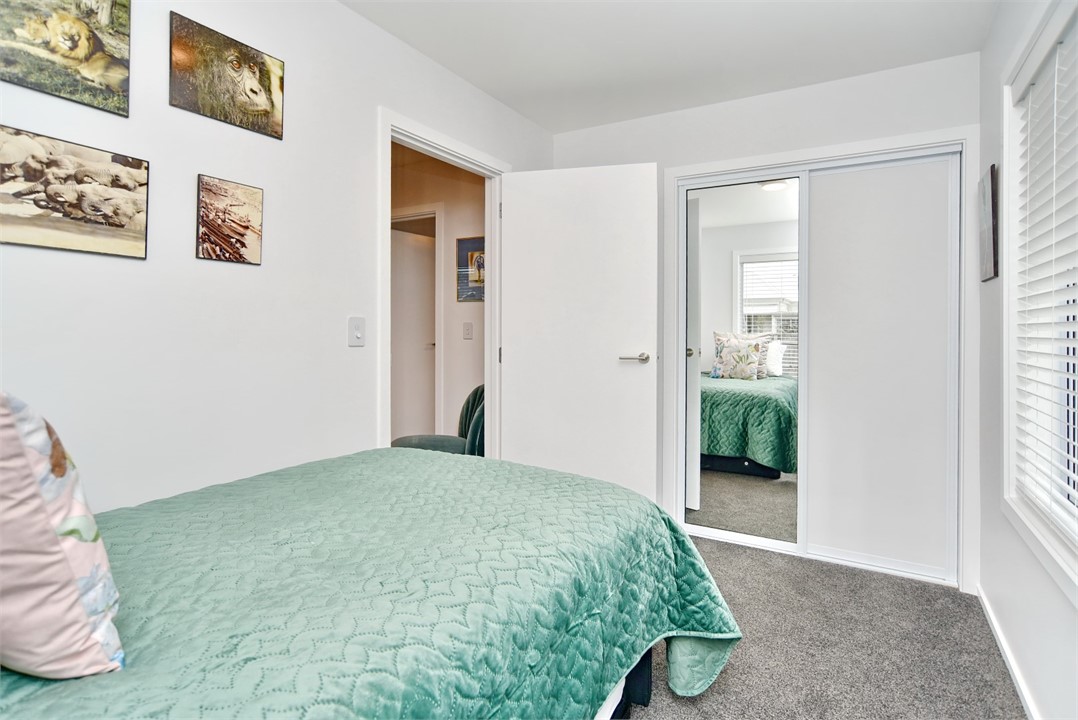 Bedroom 3 has a King single, single trundler under