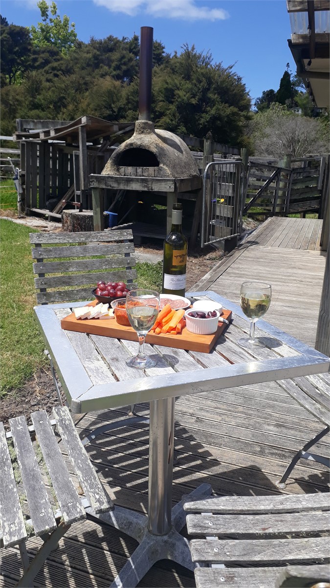 Enjoy some nibbles on the deck!