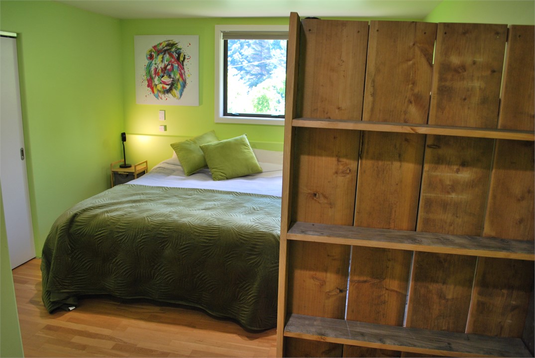 3rd bedroom with wooden bunks