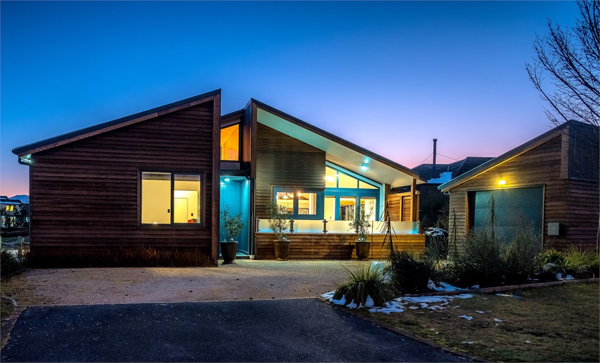 ARCHITECTURALLY DESIGNED on Rutherford Crescent Hanmer Springs