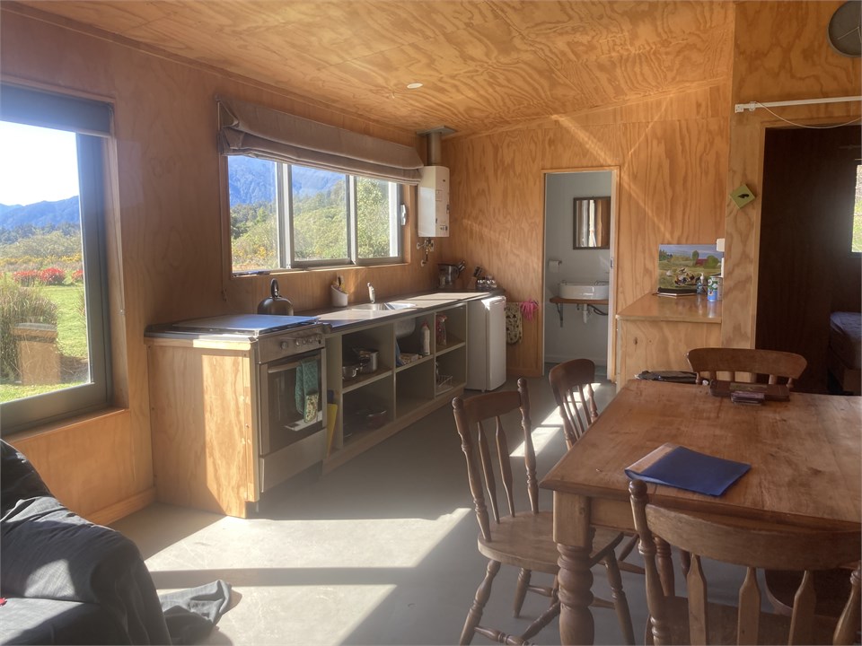 Kitchen (Bathroom in the back)
