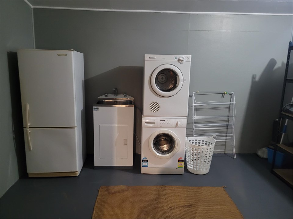 washer and dryer available