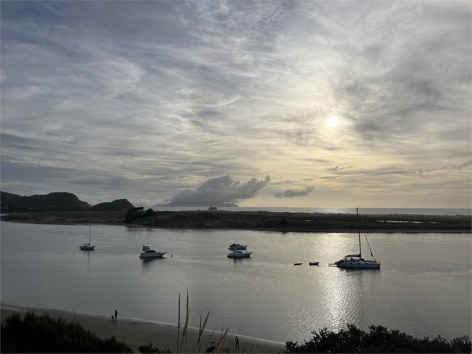 The estuary, a short stroll away
