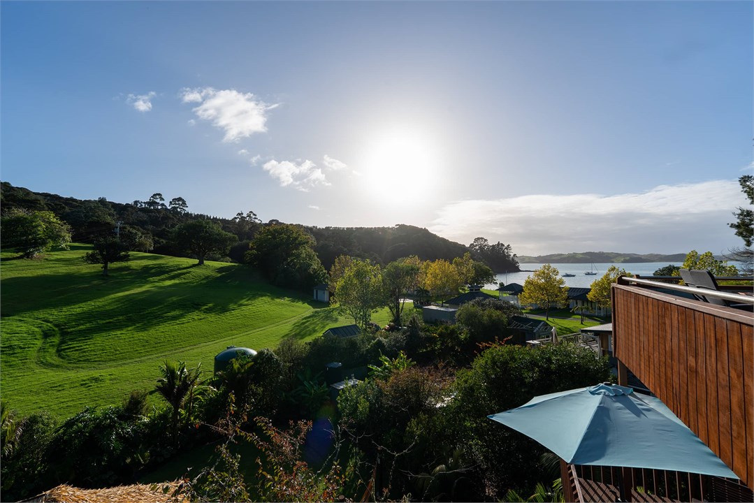 Expansive view over Orapiu bay
