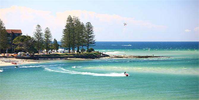 Bulcock Beach and Happy Valley around the corner