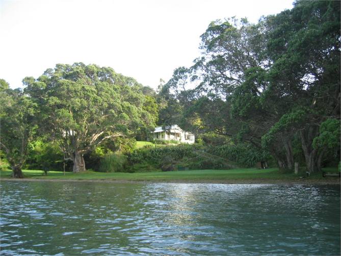 private bay from water