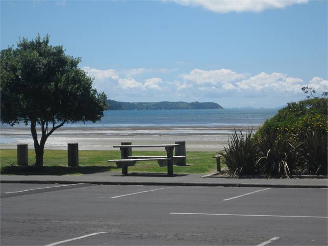 Take a walk to the local beach