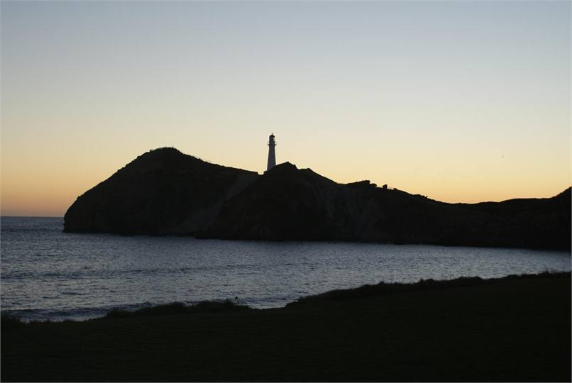 Night shot from deck