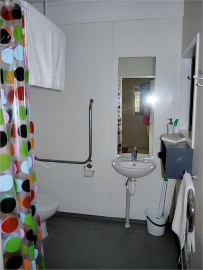 Small Bathroom, wetroom, wheelchair accessible
