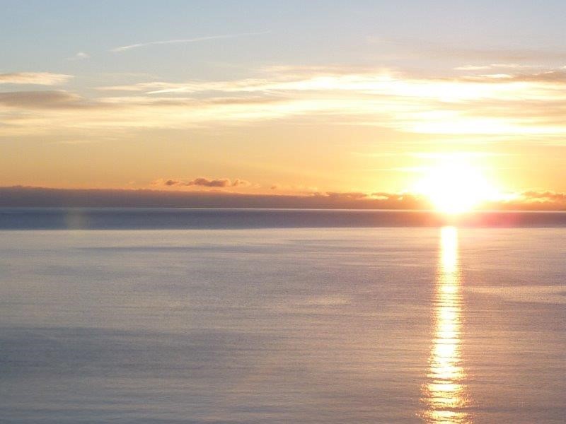 Sunrise from Master Bedroom