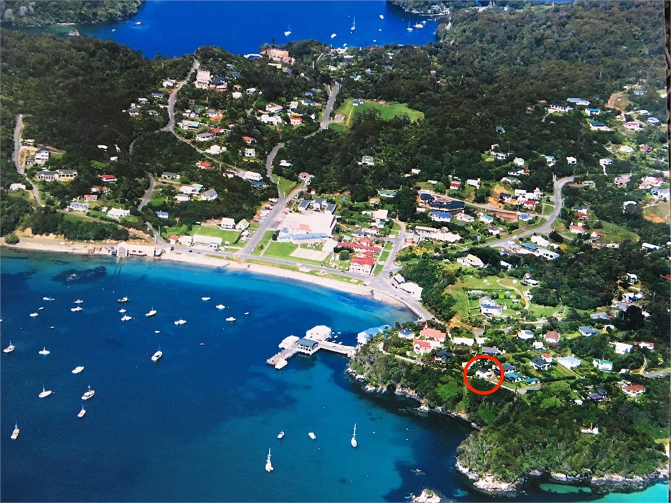 The location of Rose Cottage