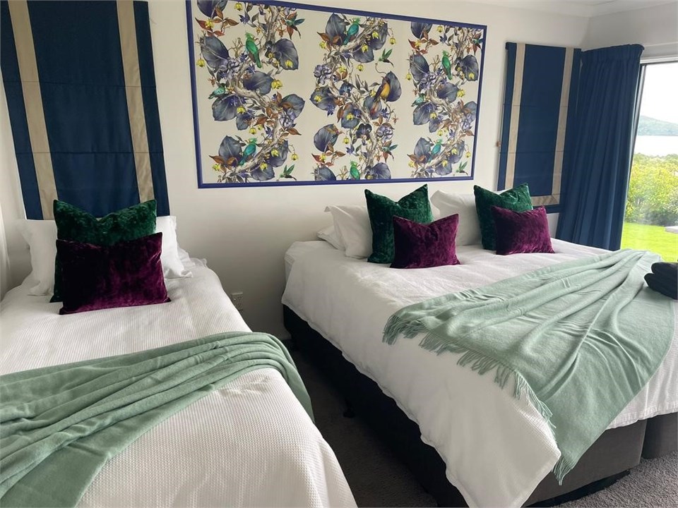 Superking & Single (or 3 x Singles), Lake view and