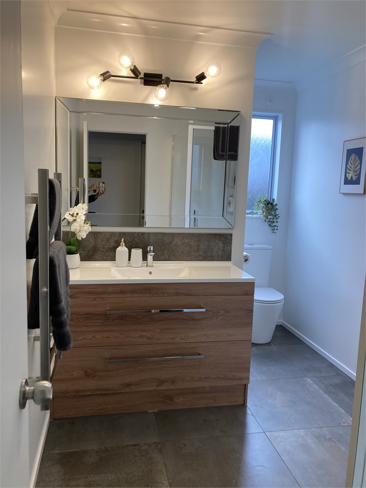 New bathroom installed