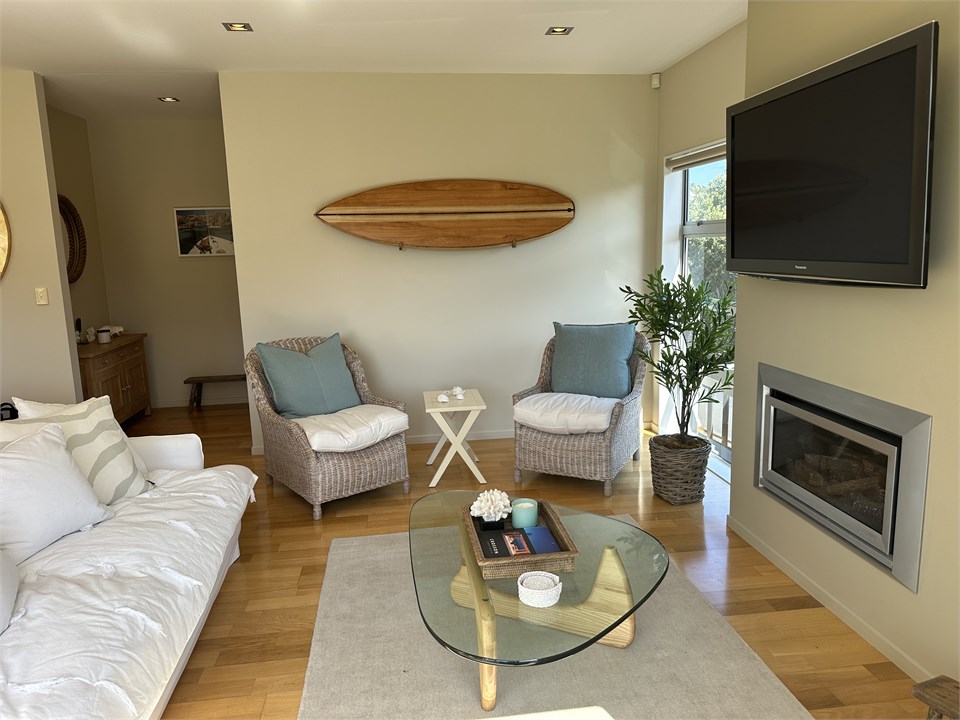 Comfortable beach living