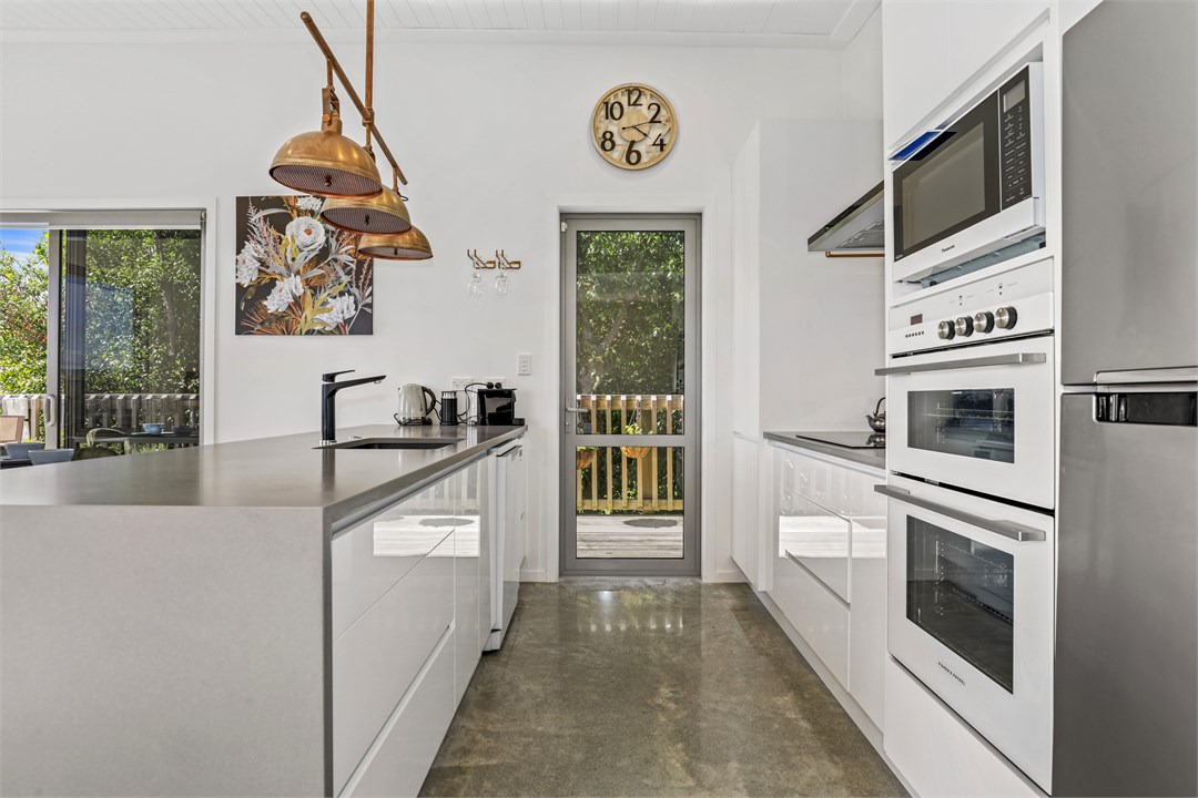 Well-equipped modern kitchen