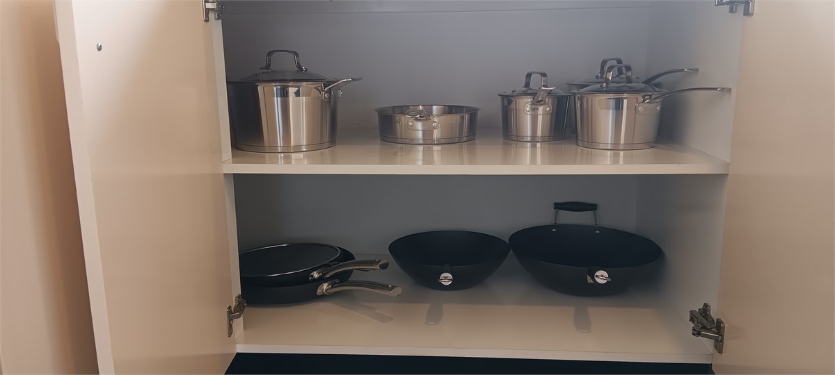 Pots & Pans in Kitchen