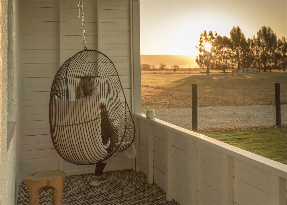 Enjoy relaxing on the veranda.