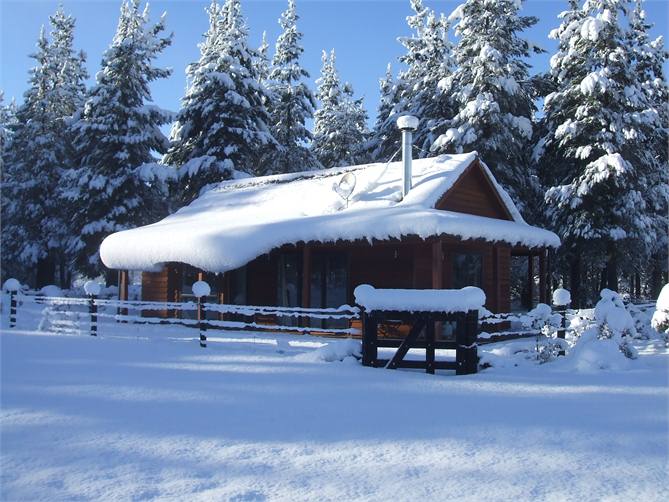 June Snow, but warm in front of the logfire.
