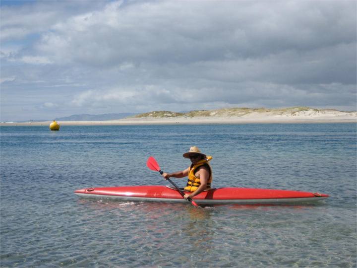 Kayaking in the estuary