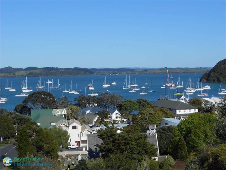 The view of the Russell harbour