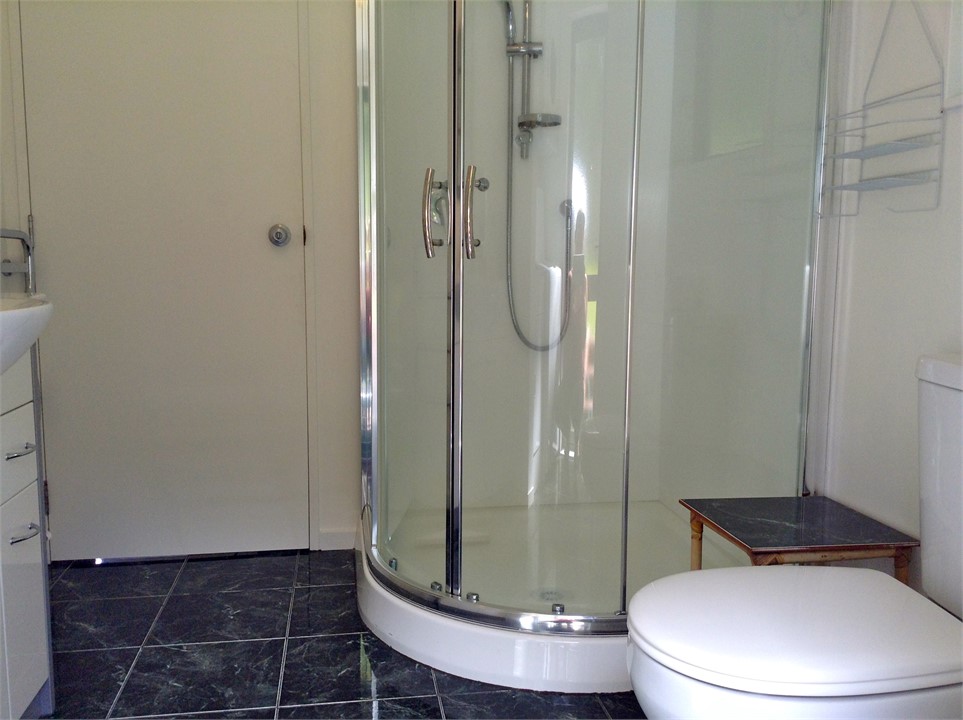 bathroom with shower