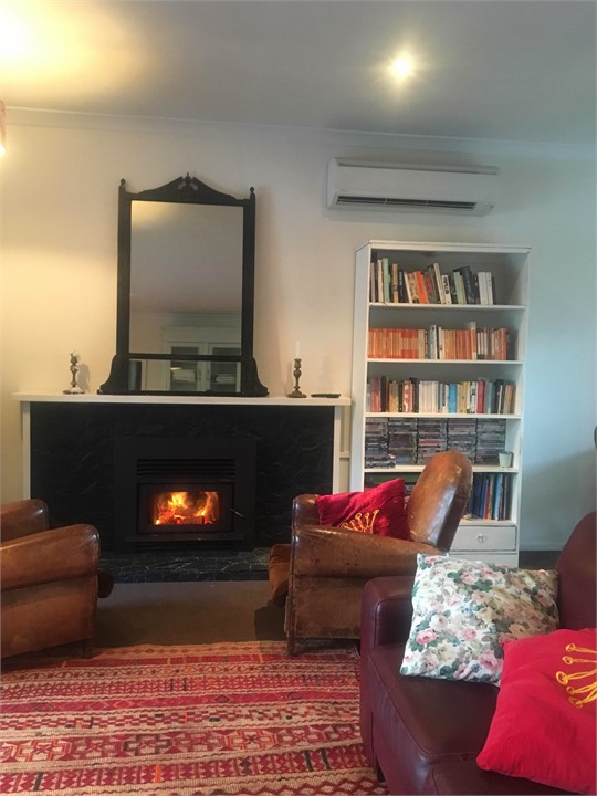 Cosy up next to the fire