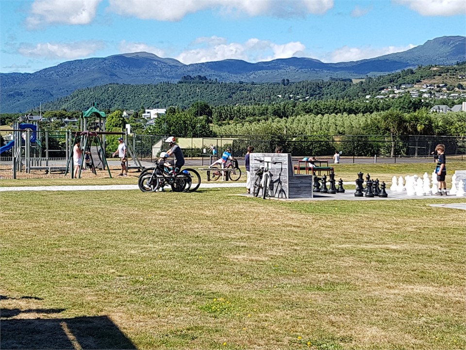 Recreation Park down the road