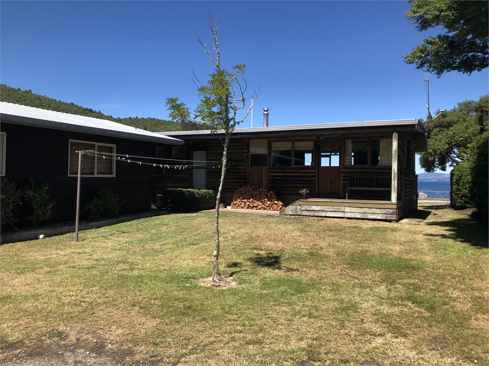 Road side view of house and sleepout