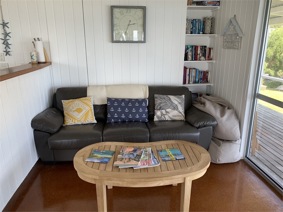 Comfy sofa and bean bags