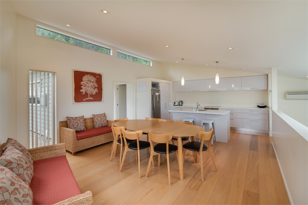 Spacious second kitchen & dining area