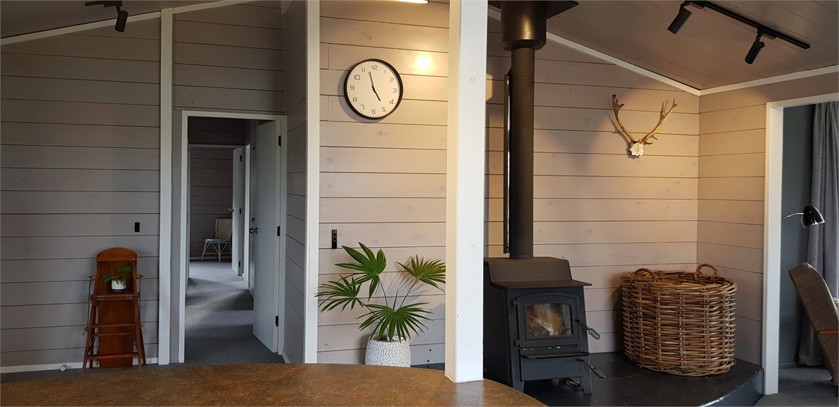 Newly installed log burner with unlimited supply o